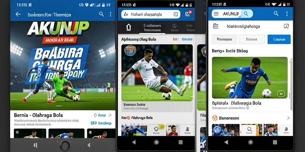 Tampilan antarmuka AKUNJP yang informatif dan menarik.
